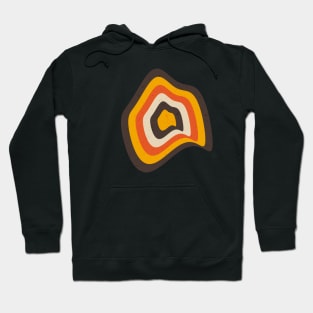 Twirl wavy abstract design Hoodie